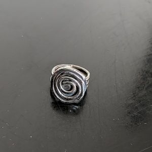 Silver handmade artisan Ring